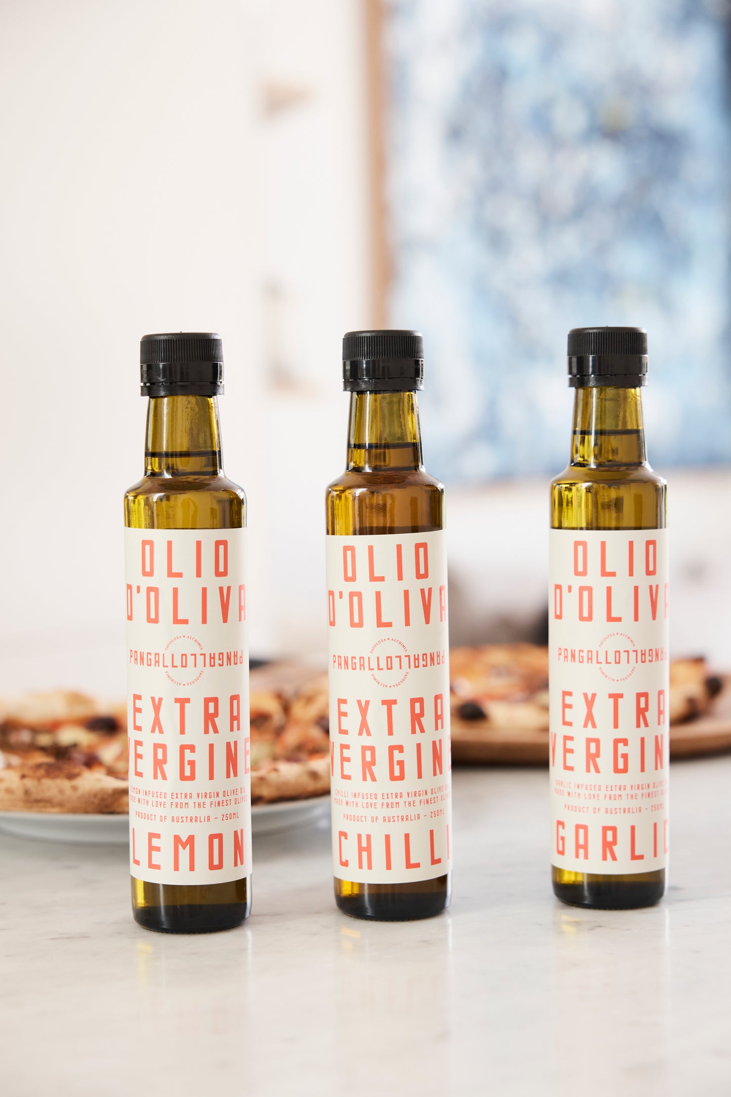 Pangallo Estate Infused Olive Oil Trio